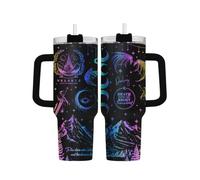 34HD Celestial Dragon 40 oz Tumbler with Handle, Bookish Reader Gift