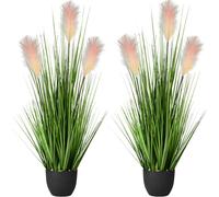 34inch Artificial Greenery Floor Plants-2pcs