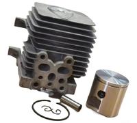 34MM Cylinder Pistons Ring Pin Kit for Stihl-FS38 FS55 FS55R HS45 HS52 Brushcutter, Engine Cylinder Pistons Rings Set, Engine Repair Parts 4140 020 1206 4228 020 1200