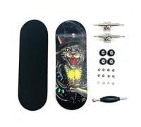 34mm Fingerboards Pro Complete Professional Wooden Fingerboard Mini Skateboard 5 PLY with Bearing Wheels (AC4)