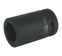 34mm Deep Impact Socket - 1 Inch Drive - Durable Chromoly Wrench Tool