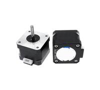 34MM High torque 42 Stepper electronic starter 2 PHASE 4-lead Nema17 electronic starter 42BYGH34 34MM 1.3A 0.3N.M LOW NOISE electronic starter (17HS1401) for CNC XYZ IINKUEYK