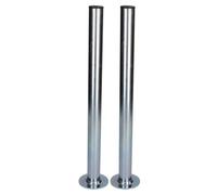 34mm Prop Drop Stand 460mm Long For Trailer Jockey Leg 2 Pack