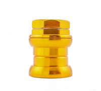 34mm Sealed Cartridge Double Bearing Headset For Brompton Folding Bike Cnc Aluminium Alloy Frame Cup Silver Color(Golden)