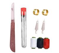 34PCS/37PCS Sewing Tool Set, Needles Thread Hand Repair Tools, Portable Multi-Purpose Needle and Thread Kit, Sewing Kit Gifts for Women A