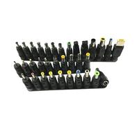34pcs Power Adapter DC5.5x2.1mm Barrel Plug Adapter USB Cable for Laptop Power Charging