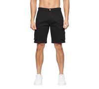 (34R, Black) Crosshatch Mens Frentons Cargo Shorts