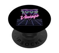 34th Birthday Gift 34 Years Old Men Women Retro Vintage 1992 PopSockets Adhesive PopGrip