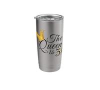 34th Birthday Party Gift Ideas for Her The Queen is 34 Stainless Steel Insulated Tumbler