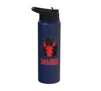 34TH Infantry Division Stainless Steel Insulated Water Bottle
