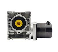 34W 57mm Brushless DC Motor 24V with worm gearbox 5:1/7.5:1/10:1/15:1/20:1/25:1/30:1/40:1/50:1/60:1/80:1 reducer BLDC 3phase(Ratio 10 to 1,Single output shaft)