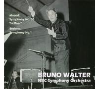 モーツァルト: 交響曲第35番「ハフナー」 | ブラームス: 交響曲第1番 (Mozart : Symphony No.35 ''Haffner'', Brahms : Symphony No.1 / Bruno Walter, NBC Symphony Orchestra)