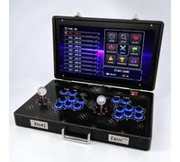 35,000-in-1 Folding Arcade Console, 21-Inch Screen, Dual Player | 128GB metal box, 49 x 33 x 8 cm, with search, hide and pause functions for organised retro play