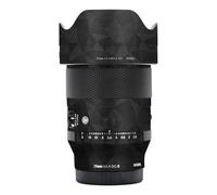 35 1.4 II 2nd Gen Anti-Scratch Camera Lens Skin Wrap Protective Vinyl Film Sticker for Sigma 35mm F1.4 DG II fit for Sony E/L Mount，Triangle Black：for Sigma 35mm F1.4 DG II fit for Sony E/L Mount