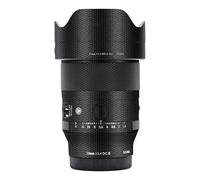 35 1.4 II 2nd Gen Anti-Scratch Camera Lens Skin Wrap Protective Vinyl Film Sticker Trident Star Black：for Sigma 35mm F1.4 DG II fit for Sony E/L Mount