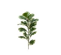 35-150cm Large Artificial Ficus Tree Faux Floor Plant Plastic Fiddle Leaves Real Touch Banyan for Home Shop Party Decor for DIY Craft Wreath Home Decor(70cm)