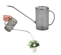 35.2 OZ Bonsai Watering Can - Small Watering Can Indoor and Outoor, Long Spout Watering Devices for House Plants, Fruits and Vegetables/Succulents/Roses-Grey