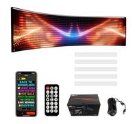 35.35''x7.56'' Flexible Scrolling LED Sign, Bright Advertising LED Sign
