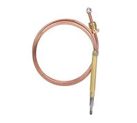 35.4" Universal Thermocouple Replacement for Gas Stove Fireplace Furnace Water Heater Fire Pit Suitable for M6x0.75 M8x1 Fitting Multipurpose Temperature Sensor