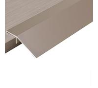35.4 x 1.4 inch Floor Transition Strip, Aluminum Threshold Trim for Indoor/Outdoor Doorway Ramps(Brown)