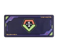 35.4"x15.7" Neon Genesis Evangelion Large Mouse Pad - Featuring EVA Unit-01 & NERV Design, Non-Slip Rubber Base, Reinforced Edges - Perfect for Anime Fans, Gamers & Office Use