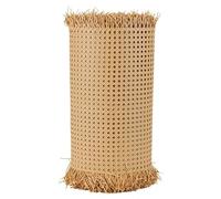 35/40/50/55cm Wide 1m/1.5m/2meter PE Plastic Rattan Webbing Roll Cane Wicker Sheet for Chair Table Furniture Repairing Material(50x100cm)