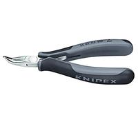 35 42 115 ESD pliers angled, half round ESD L. pliers: 115 mm KNIPEX