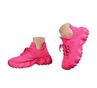 35 44 Large Size Sports Women's Shoes Breathable Sock Shoes One Foot Stirrup Loafers (6.5)