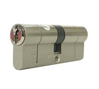 35/45 British Standard Euro Cylinder Door Lock Anti Snap/Pick/Bump/Drill - Nickel