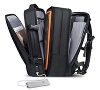 35-45L Carry On Backpack Weekender Travel Backpacks 17.3 inch Laptop Back Pack Business Expandable Bag for Men and Women, Black-35l, 35l, Backpack