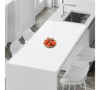 35.4''x23.6'' Extra Large Silicone Mat, Silicone Mat for Kitchen Countertop, Heat Resistant Mat Kitchen Island Countertop Protector Mat, Waterproof Kitchen Counter Mat, Translucent