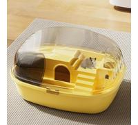 35.5x27.5x20cm Large Hamster Cage, Clear Acrylic Mice House And Habitats, Small Animal Habitats For Pet Hamsters, Gerbils, Mice, Includes Water Bottle, Exercise Wheel, Food Dish & Hamster -Out