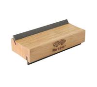 35/90 Fret End Beveling File 2 in 1 Olive Wood Guitar Bass Fret End Dressing, Guitar Fret Crowning End Bevel File Luthier Tools for Rounding, Shaping and Deburring Frets