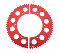 35 Chain 71 Tooth Split Sprocket, Aluminum Alloy Mini Bike Sprocket, Low Friction Lightweight Gear for CT200U BT200X CT100U, Easy Replacement Split Sprocket for TrailMaster MB200 G