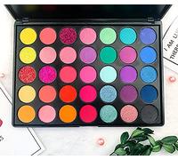 35 Colour eyeshadow palette bright eyeshadow glitter palette festival palette colourful eyeshadow