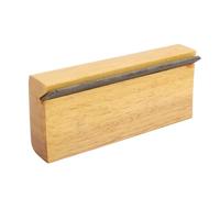 35 Degree Guitar Bass Fret End Dressing File with Ergonomic Handle for Fret Beveling, High Carbon Steel Luthier Tool Made From Olive Wood, Suitable for All Fretted Instruments