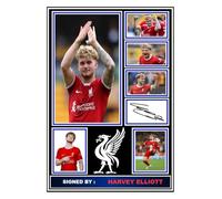 (35) Harvey Elliott Liverpool Signed A4 Photograph (21 X 297 CM) Art Work Wall Art Display Great Gift Idea (REPRINT) #####