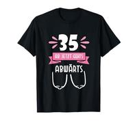 35 It’s All Downhill from Here Funny Birthday Shirt T-Shirt