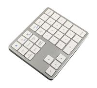 35 Key Number Keyboard - Wireless Number Keypad, ABS Build, Product Size 14.5x12.2x1.5cm, Net Weight 117g, Compact Small Keyboard Silent Use With Durable Setup | Computer, Personal PC