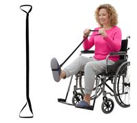 35" Leg Lifter for Mobility - Durable Rigid Strap w/Multi Loops | Post Surgery Aid for Hip, Knee & Wheelchair Patients | Easy Bed, Car & Couch Transfer