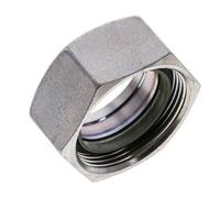 35 (M45x2) Steel Functional Nut FKM