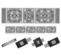 35 mm and 645+6x6+6x7 Vlads Focus Checker High-Resolution Calibration Target Charts for Camera Scanning. Fully Utilize Your Lens Sharpness and Resolution. Two Charts Combo (35+645+66+67)