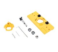 35 mm Hidden Hinge Hinges Drill Hole Drill Bit Guide Cutter Bits Set Door Bowing Hole Template and Parts for Cabinet Door