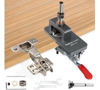 35 mm Hinge Drilling Template, Door Cabinet Hinge Gauge, Drilling Template for Pot Hinges