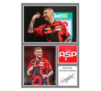 (35) Nathan Aspinall Darts Legend Signed A4 Photograph (21 X 297 CM) Art Work Wall Art Display (REPRINT) #####