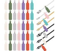 35 Pcs Cable Cord Labels, Multi-Color Handwriting Wire Labels for Organization Cable Management in Electronics Computers Identification Large Tags
