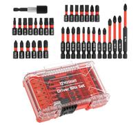 35 Pcs Screwdriver Bits Set Chromium-Vanadium Alloy Impact Driver Bits Set with a Storage Case for Power Screwdrivers and Electric Drill Drivers