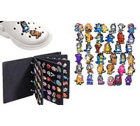 35-Piece Bluey Inspired Shoe Charms with Organiser