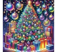 35 Piece Jigsaw Puzzles for Adults Colorful Ball Tree, Impossible Puzzle for adults, Challenging Adult jigsaw puzzles 35 pieces, puzzle Classic Educational Games, Fun Activity for Family