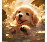 35 Piece Jigsaw Puzzles for Adults Cute Animal Dogs, Fun Challenges, Educational Games, Difficult Jigsaw Puzzles for Adults, Puzzle 35 Pieces